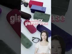 SF-Marke Velvet 5 Farben Metall-Eisenbox Lila rot grün blau schwarz optische Brille Box